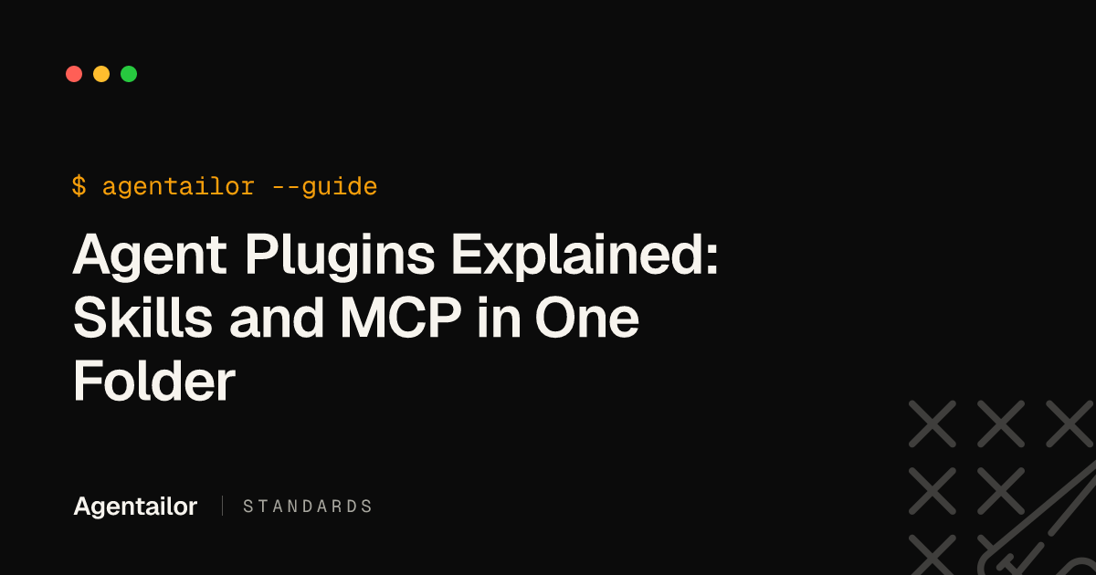 Agent Plugins Explained: Skills and MCP in One Folder