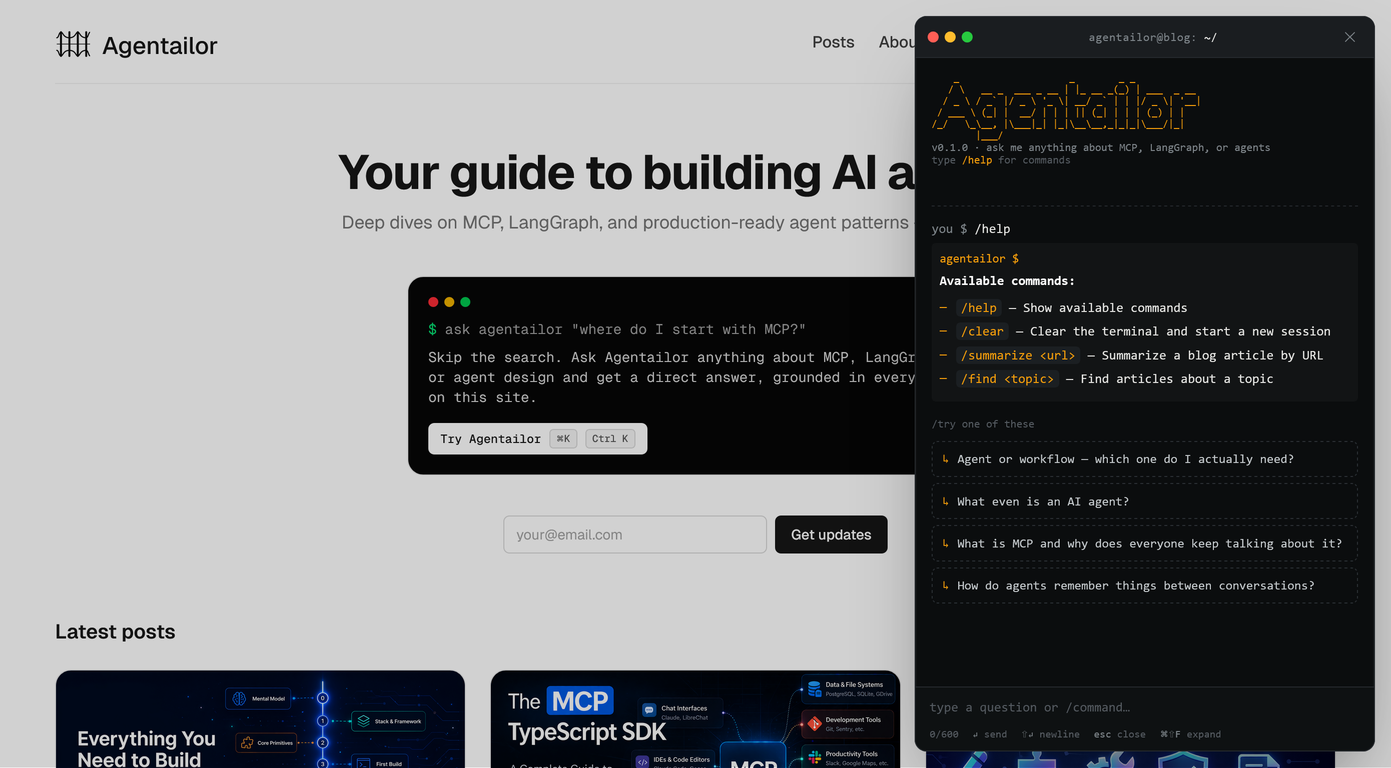 Agentailor Agent Widget