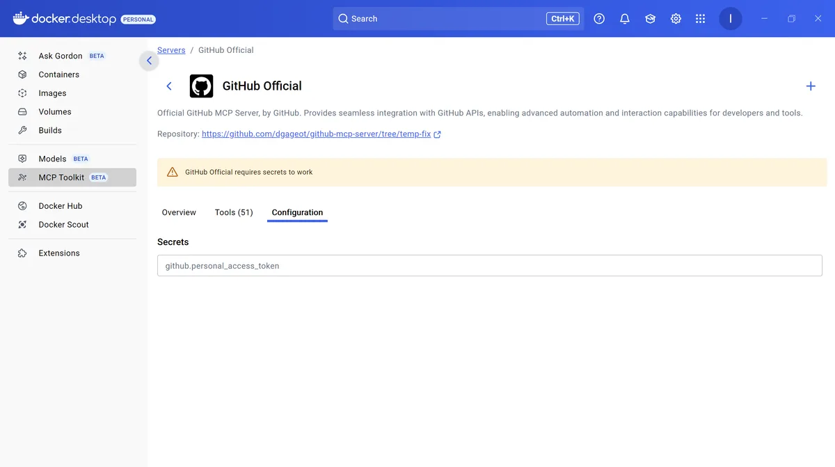GitHub MCP Server
