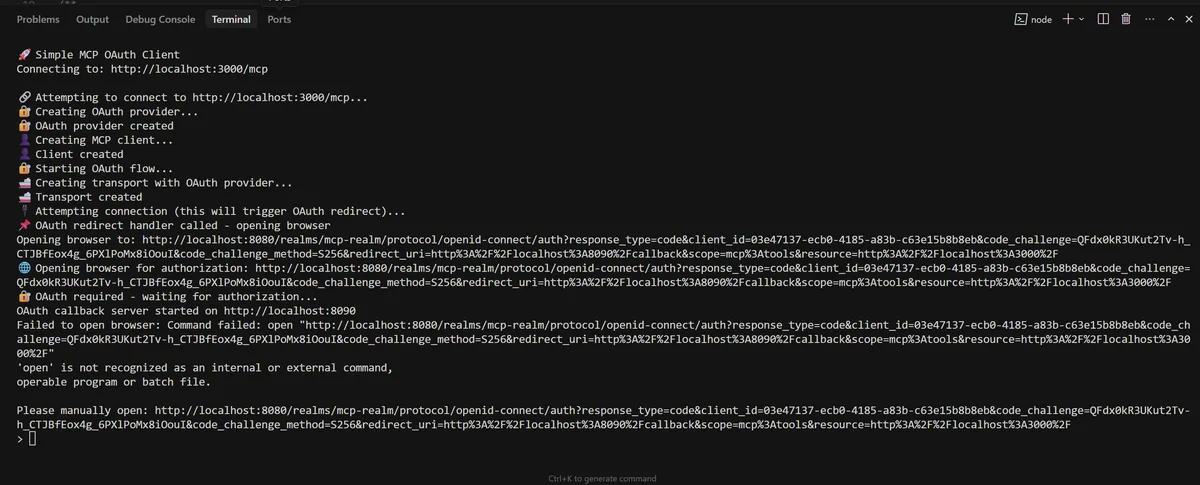Simple MCP Client