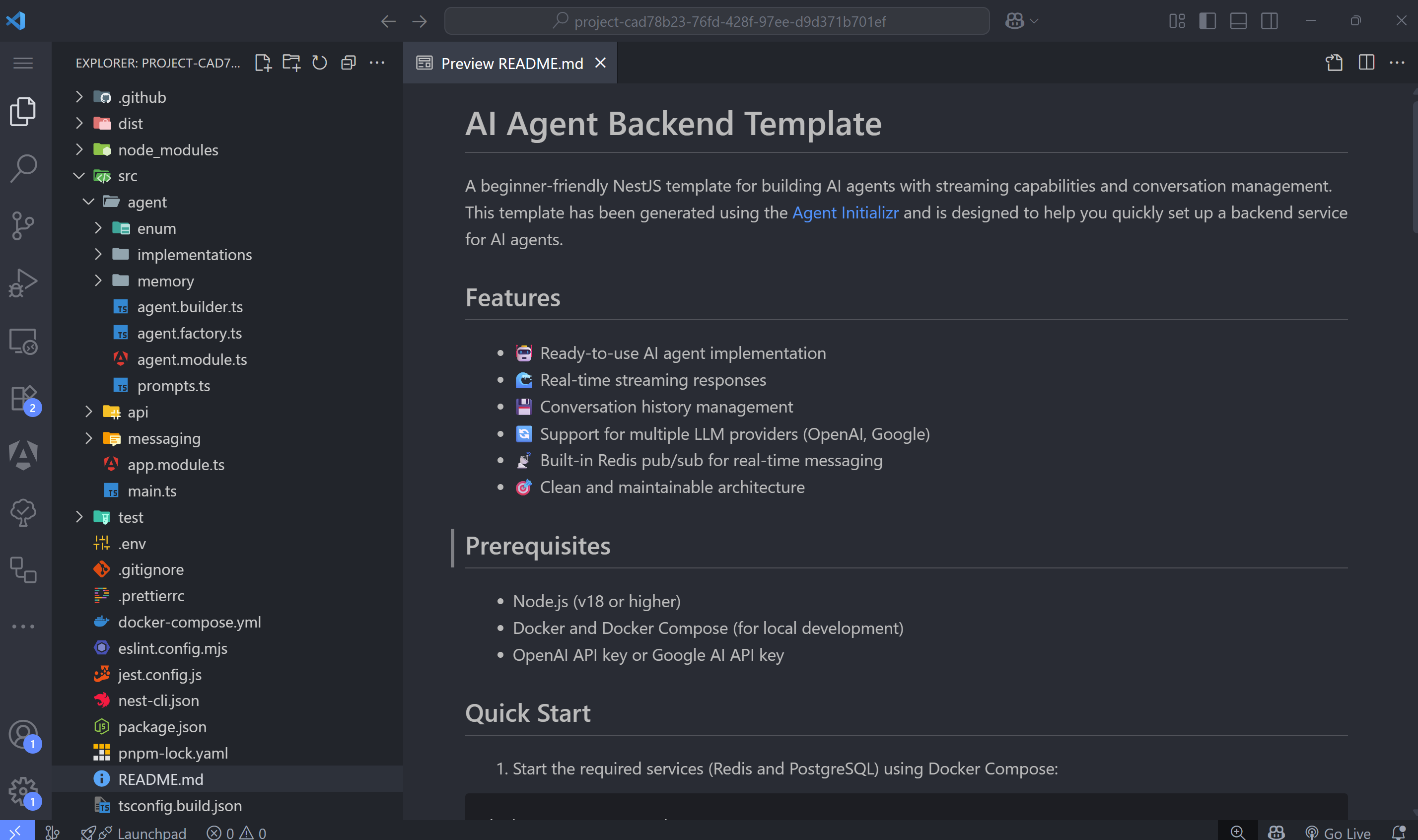 Backend Folder Structure