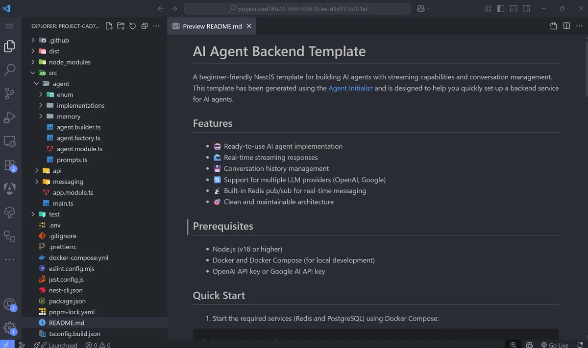 Backend Folder Structure